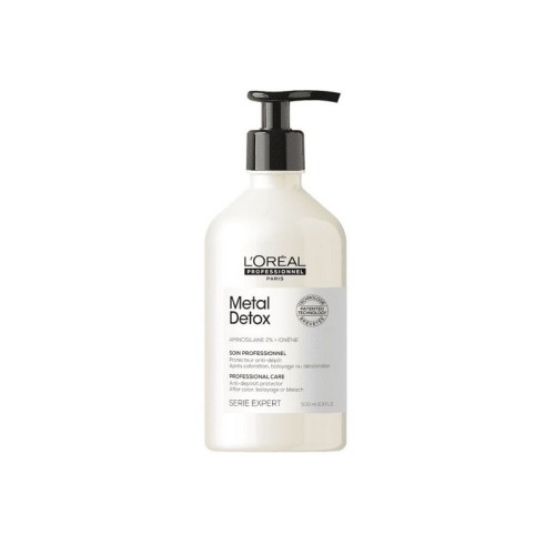 L'OREAL ACONDICIONADOR METAL DETOX 500ML. GLICOAMINE + IONENE