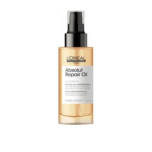 L'OREAL ACEITE ABSOLUT REPAIR 10-IN-1 OIL 90ML WHEAT GERM OIL