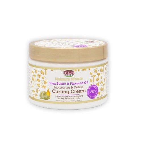 African Pride Moisture Miracle Curling Cream Shea Butter340gr. 12oz. Moisturize Define