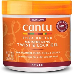 CANTU SHEA BUTTER NATURAL HAIR MOISTURIZING TWIST LOCK GEL 370gr. 13oz.