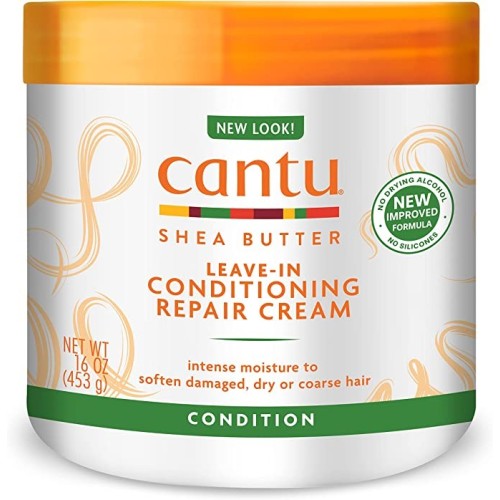 CANTU SHEA BUTTER LEAVE-IN CONDITIONING REPAIR CREAM 453gr. 16oz.