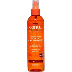 CANTU SHEA BUTTER COMEBACK CURL NEXT DAY -CURL REVITALIZER- 355ML. 12OZ.