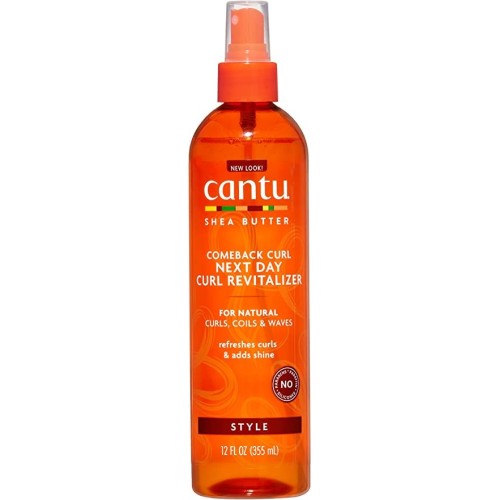 CANTU SHEA BUTTER COMEBACK CURL NEXT DAY -CURL REVITALIZER- 355ML. 12OZ.