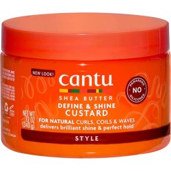 CANTU SHEA BUTTER FOR NATURAL HAIR DEFINE & SHINE CUSTARD 340gr. 12oz