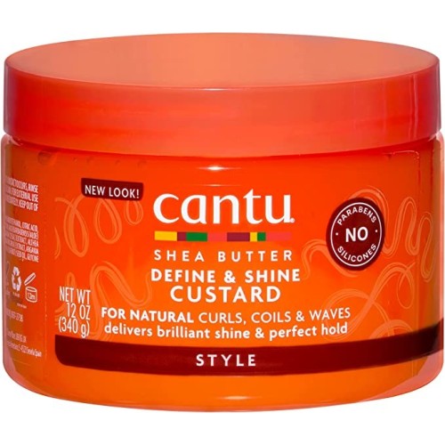 CANTU SHEA BUTTER FOR NATURAL HAIR DEFINE & SHINE CUSTARD 340gr. 12oz