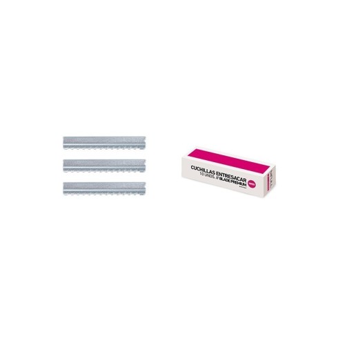 BIFULL CUCHILLAS ENTRESACAR BLADE 10UDS