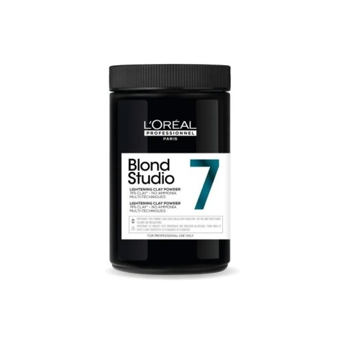 L'OREAL BLOND STUDIO 7 LIGHTENING CLAY POWDER MULTI-TECHNIQUES 500GR