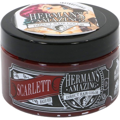 HERMAN'S SCARLETT ROUGE RED AMAZING DIRECT HAIR COLOR 115ML.