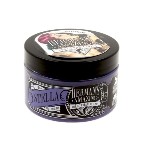 HERMAN'S STELLA STEEL BLUE AMAZING DIRECT HAIR COLOR 115ML.