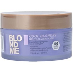 BLONDME COOL BLONDES NEUTRALIZING MASK 200ML. SCHWARZKOPF