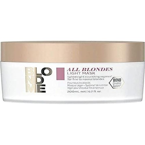 BLONDME MASCARILLA LIGERA TODOS RUBIOS 200ML. SCHWARZKOPF