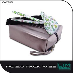 LIM HAIR PC 2.0  NANO TANGLIM FREE PACK W'22 ( PLANCHA MINI Y CEPILLO) CACTUS