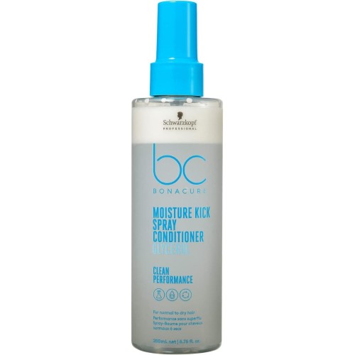 BC CLEAN PERMORMANCE MOISTURE KICK SPRAY CONDITIONER 200ML. SCHWARZKOPF