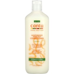 CANTU SHEA BUTTER MOISTURIZING RINSE OUT CONDITIONER 400ml. 13.5oz.