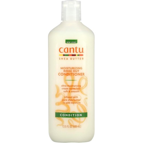 CANTU SHEA BUTTER MOISTURIZING RINSE OUT CONDITIONER 400ml. 13.5oz.