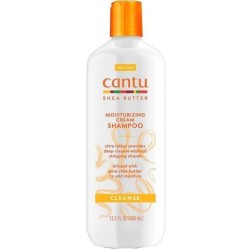 CANTU SHEA BUTTER MOITURIZING CREAM SHAMPOO 400ml. 13.5oz.