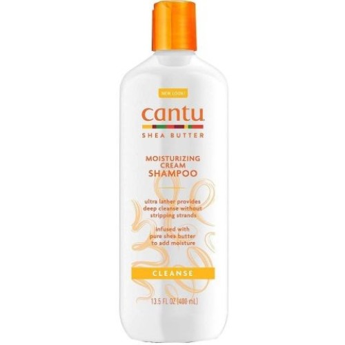 CANTU SHEA BUTTER MOITURIZING CREAM SHAMPOO 400ml. 13.5oz.