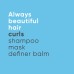 ERAYBA CURLS SHAMPOO NO-FRIZZ 1000ML. Abh/ Always beautiful hair