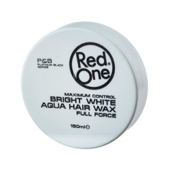 Red One AquaHair Wax BRIGHT WHITE 150ML. Maximum Hold