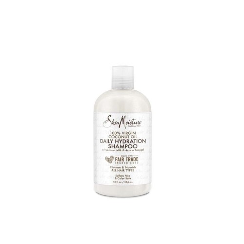 SHEA MOISTURE DAILY HIDRATION SHAMPOO COCONUT OIL 384ML