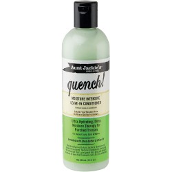 AUNT JACKIE'S QUENCH LEAVE-IN CONDITIONER 355ml. 12oz. Curls Coils Moisture Intensive