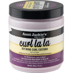 AUNT JACKIE'S CURL LA LA 426gr. 15oz. Curls Coils Defining Curl Custard