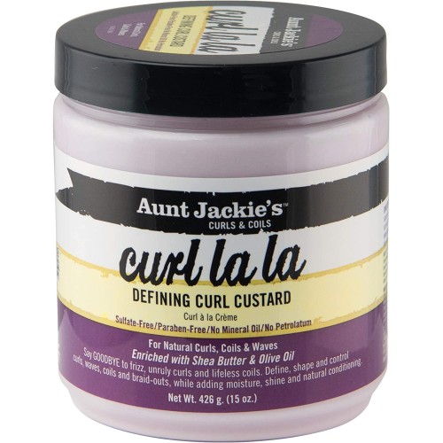 AUNT JACKIE'S CURL LA LA 426gr. 15oz. Curls Coils Defining Curl Custard