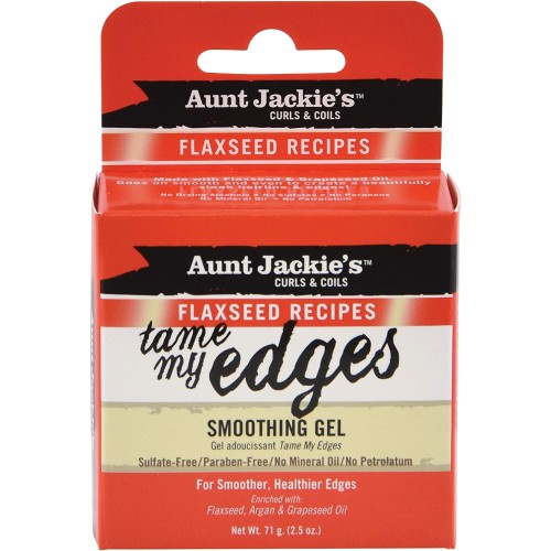 AUNT JACKIE'S TAME MY EDGES SMOOTHING GEL 71gr. 2.5oz. FLAXSEED RECIPES