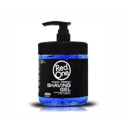 Red One Shaving Gel Face Fresh Azul 1000ml.