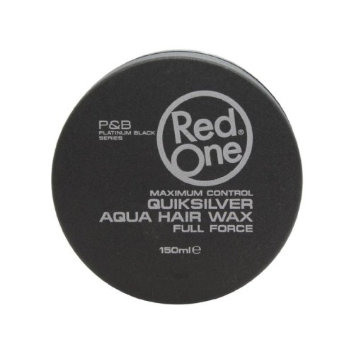 Red One AquaHair  Wax QUICK SILVER 150ML. Maximum Hold