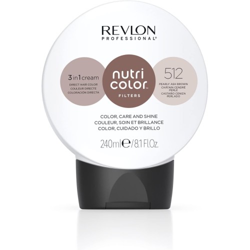 REVLON NUTRI COLOR FILTERS 512 CASTAÑO CENIZA PERLADO 240ML