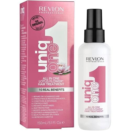 UNIQ ONE ALL IN ONE FLOR DE LOTO HAIR TREATMENT 150ml.